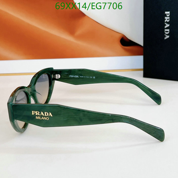 Prada-Glasses Code: EG7706 $: 69USD