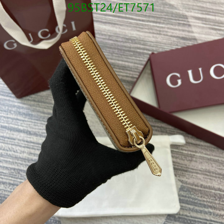 Gucci-Wallet Mirror Quality Code: ET7571 $: 95USD