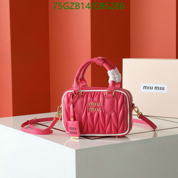 Miu Miu-Bag-4A Quality Code: EB6286 $: 75USD