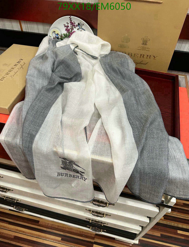 Burberry-Scarf Code: EM6050 $: 79USD
