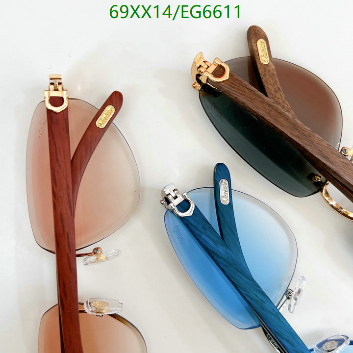 Cartier-Glasses Code: EG6611 $: 69USD