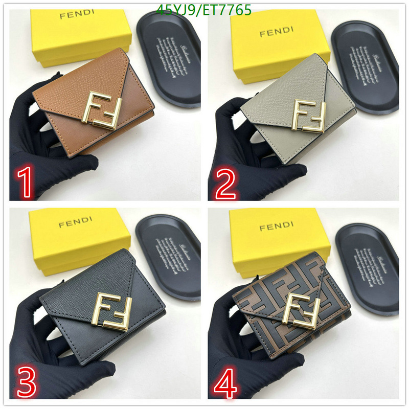 Fendi-Wallet(4A) Code: ET7765 $: 45USD