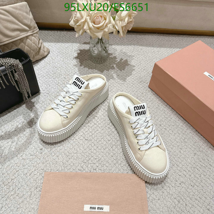 Miu Miu-Women Shoes Code: ES6651 $: 95USD