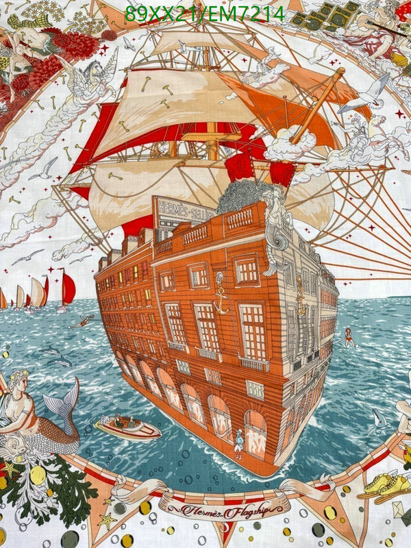 Hermes-Scarf Code: EM7214 $: 89USD