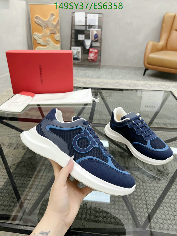 Ferragamo-Men shoes Code: ES6358 $: 149USD