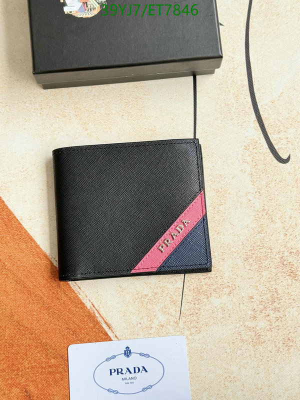 Prada-Wallet-4A Quality Code: ET7846 $: 39USD