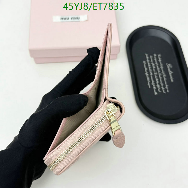 Miu Miu-Wallet-4A Quality Code: ET7835 $: 45USD