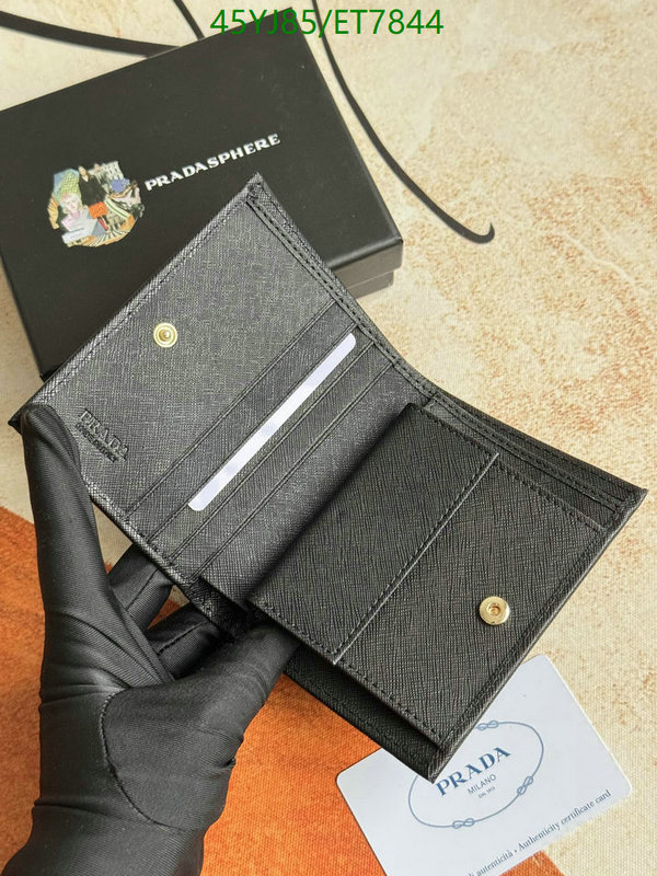 Prada-Wallet-4A Quality Code: ET7844 $: 45USD