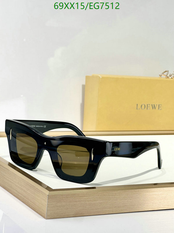 Loewe-Glasses Code: EG7512 $: 69USD