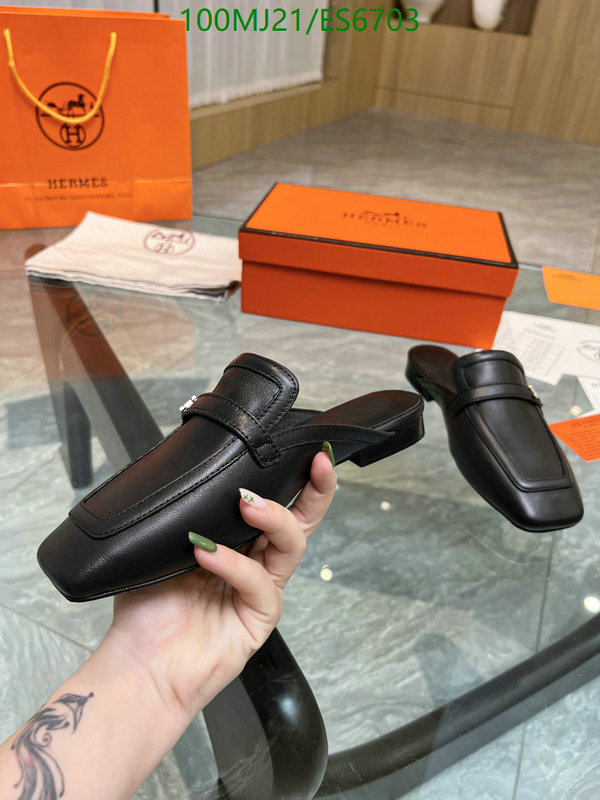 Hermes-Women Shoes Code: ES6703 $: 100USD