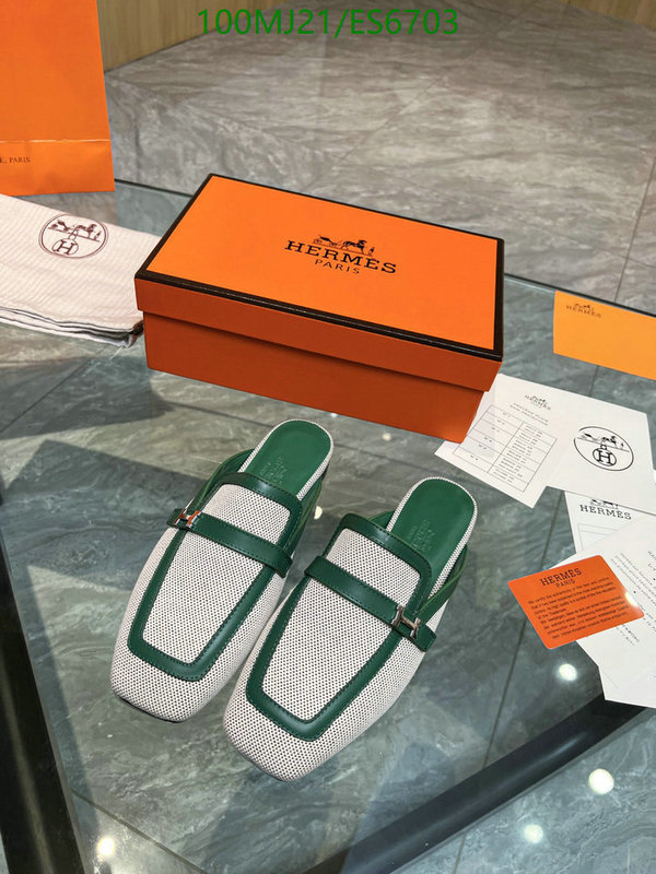 Hermes-Women Shoes Code: ES6703 $: 100USD
