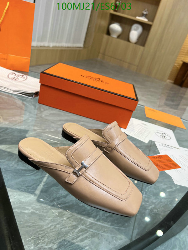 Hermes-Women Shoes Code: ES6703 $: 100USD