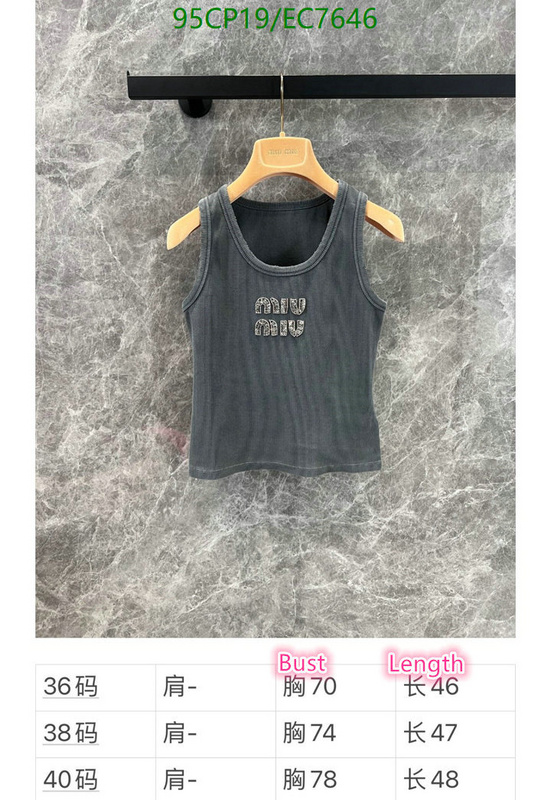 MIUMIU-Clothing Code: EC7646 $: 95USD