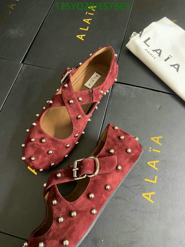 ALAIA-Women Shoes Code: ES7863 $: 125USD