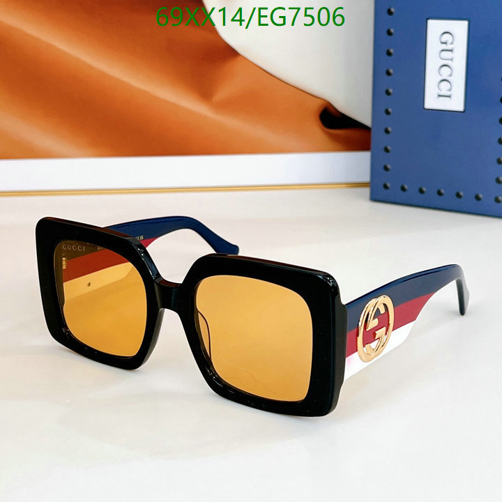 Gucci-Glasses Code: EG7506 $: 69USD