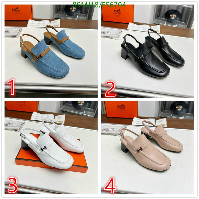 Hermes-Women Shoes Code: ES6704 $: 89USD