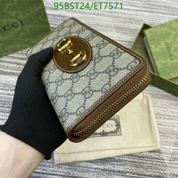 Gucci-Wallet Mirror Quality Code: ET7571 $: 95USD