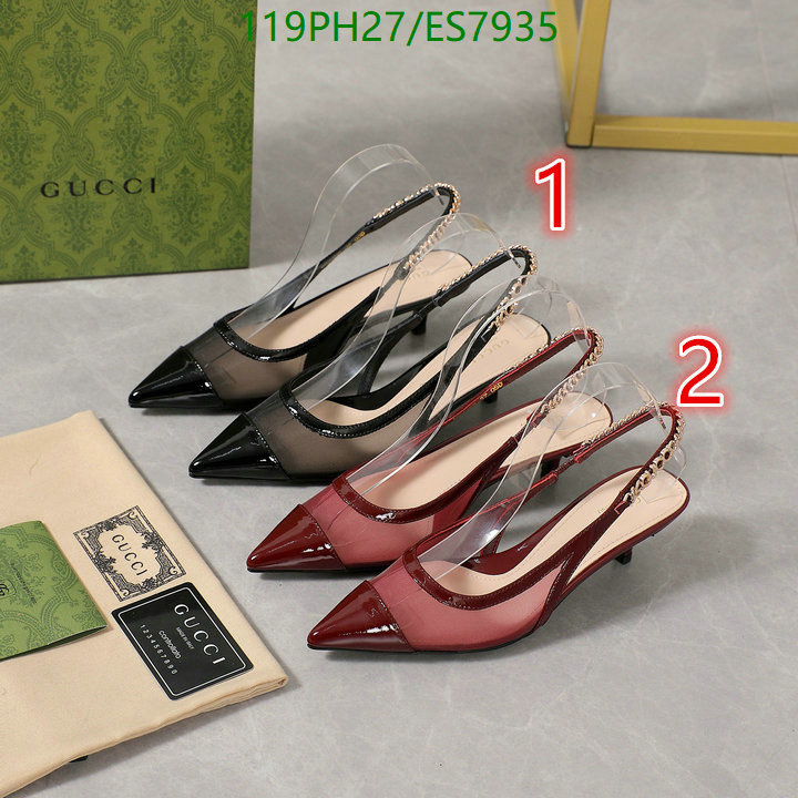 Gucci-Women Shoes Code: ES7935 $: 119USD