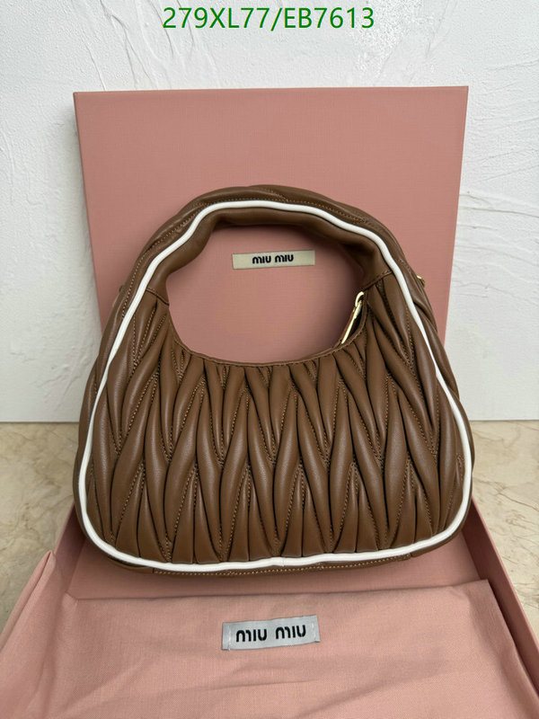 Miu Miu-Bag-Mirror Quality Code: EB7613 $: 279USD