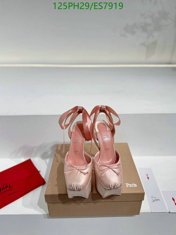 Christian Louboutin-Women Shoes Code: ES7919 $: 125USD