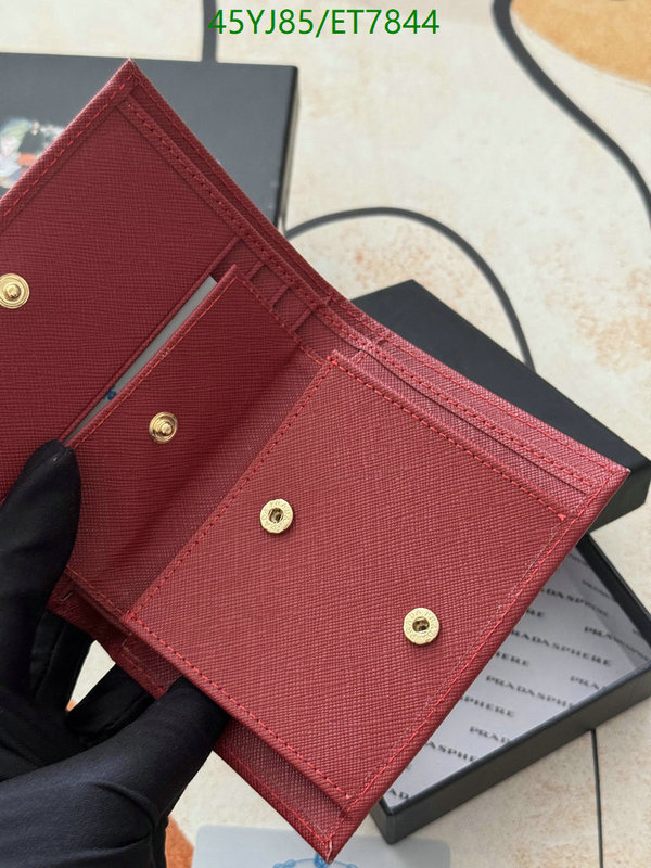 Prada-Wallet-4A Quality Code: ET7844 $: 45USD