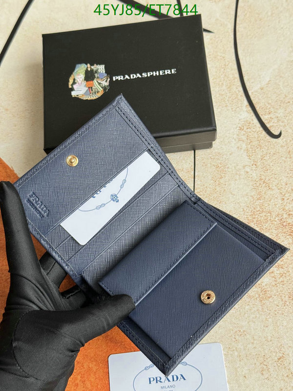 Prada-Wallet-4A Quality Code: ET7844 $: 45USD