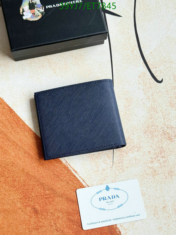 Prada-Wallet-4A Quality Code: ET7845 $: 39USD