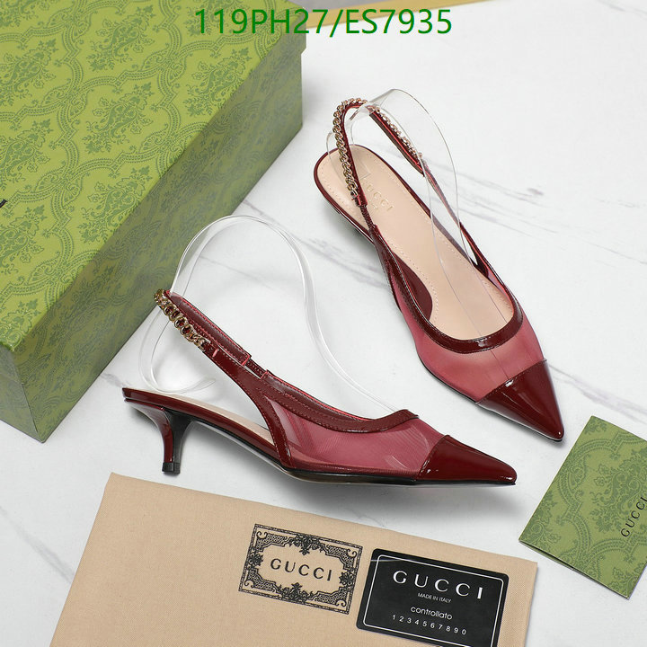 Gucci-Women Shoes Code: ES7935 $: 119USD