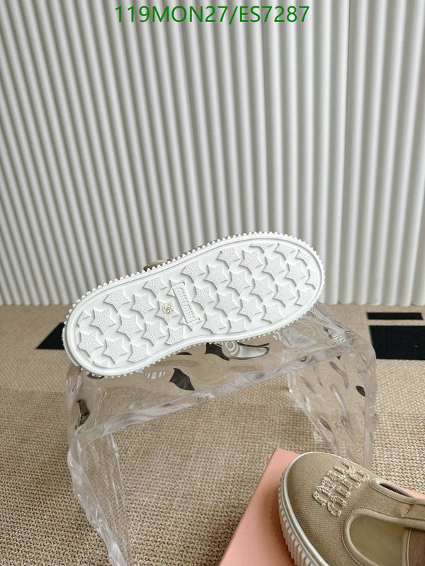 Miu Miu-Women Shoes Code: ES7287 $: 119USD