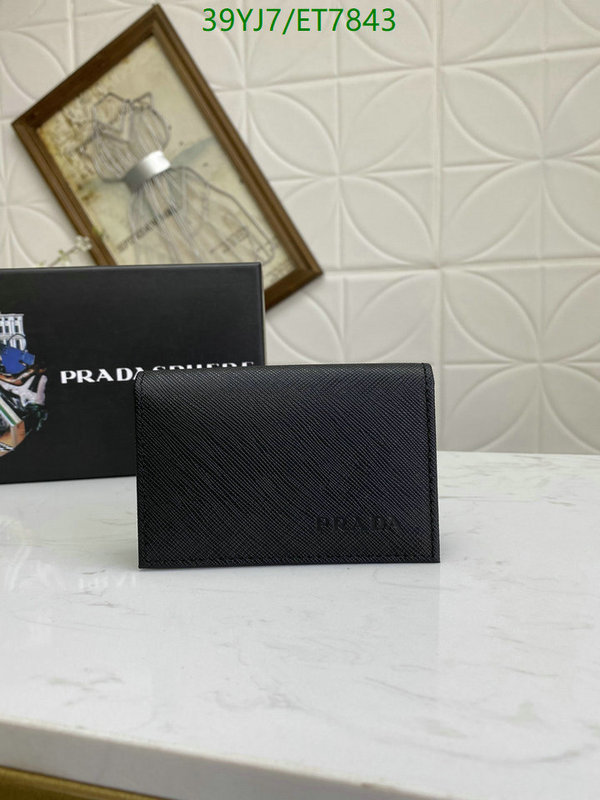 Prada-Wallet-4A Quality Code: ET7843 $: 39USD