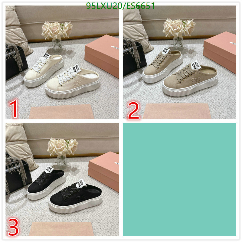 Miu Miu-Women Shoes Code: ES6651 $: 95USD