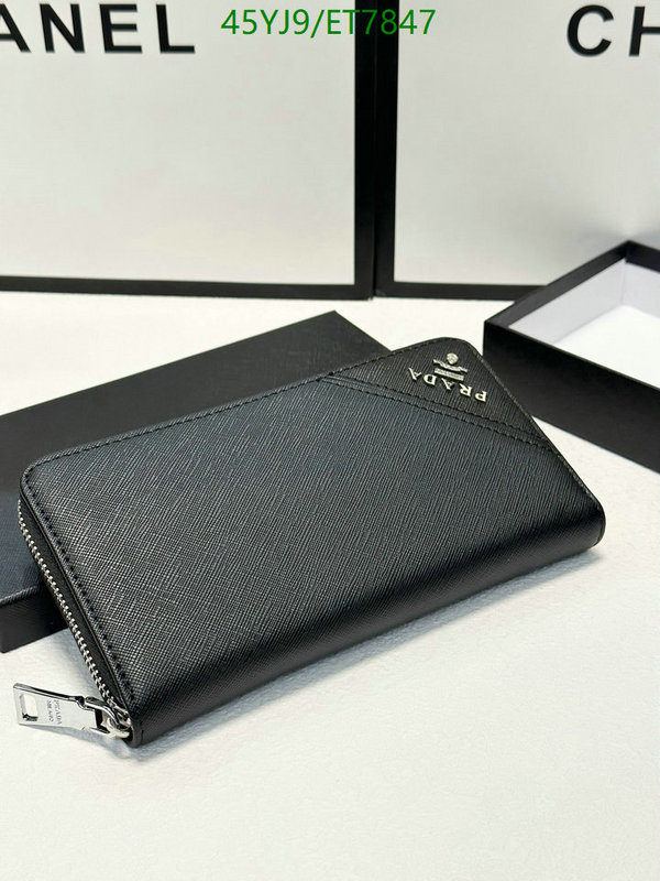 Prada-Wallet-4A Quality Code: ET7847 $: 45USD