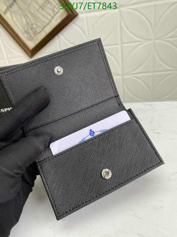 Prada-Wallet-4A Quality Code: ET7843 $: 39USD