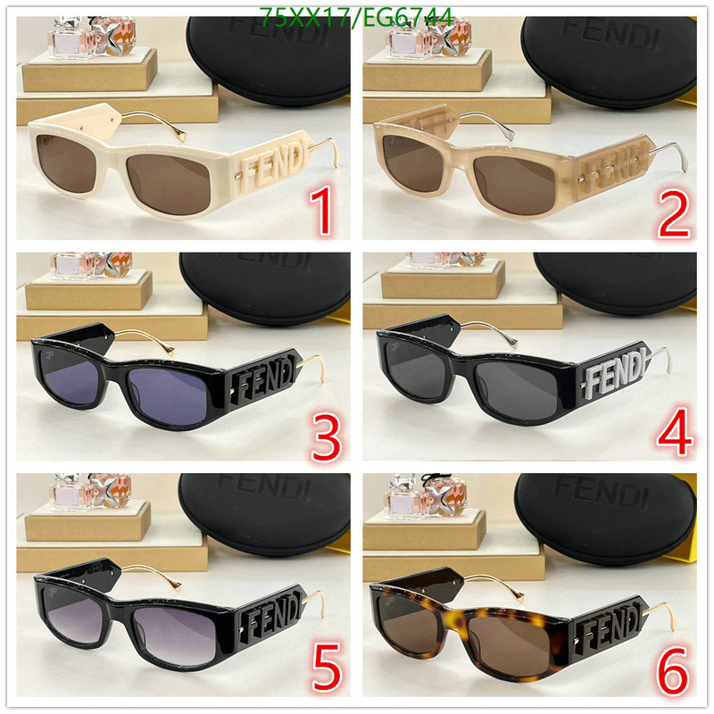 Fendi-Glasses Code: EG6744 $: 75USD