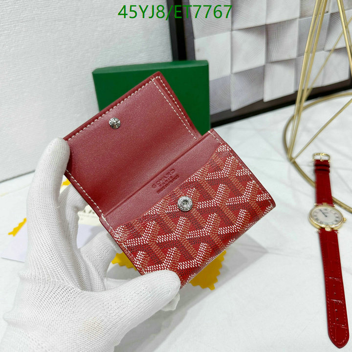 Goyard-Wallet-4A Quality Code: ET7767 $: 45USD