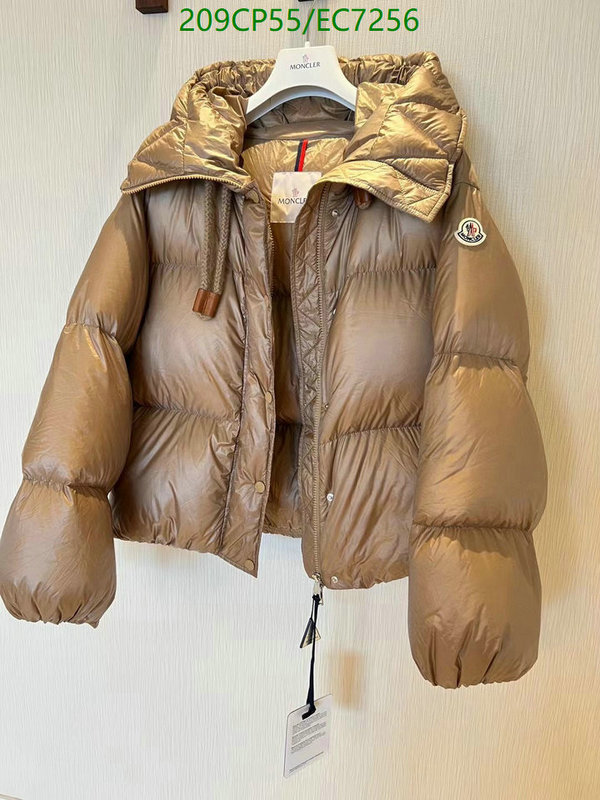 Moncler-Down jacket Men Code: EC7256 $: 209USD
