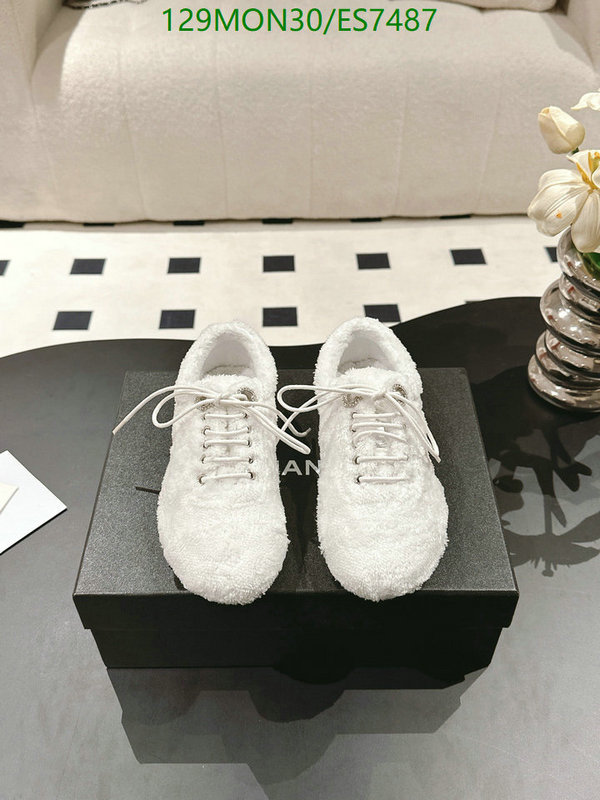 Chanel-Women Shoes Code: ES7487 $: 129USD