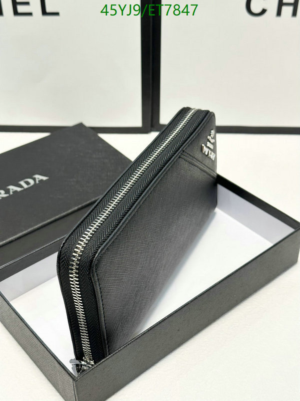 Prada-Wallet-4A Quality Code: ET7847 $: 45USD