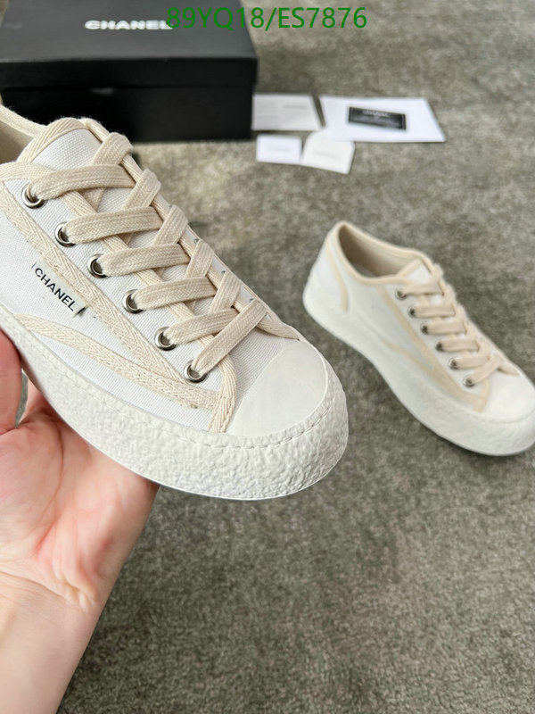Chanel-Women Shoes Code: ES7876 $: 89USD
