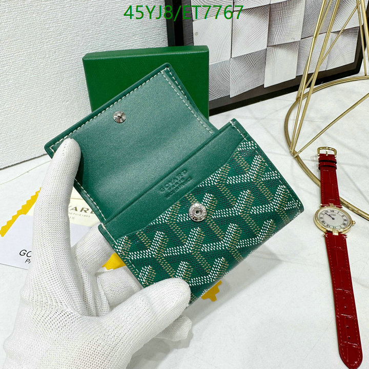 Goyard-Wallet-4A Quality Code: ET7767 $: 45USD