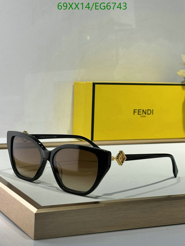 Fendi-Glasses Code: EG6743 $: 69USD