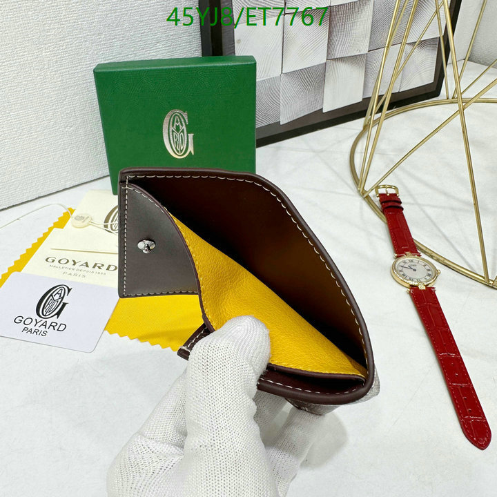Goyard-Wallet-4A Quality Code: ET7767 $: 45USD