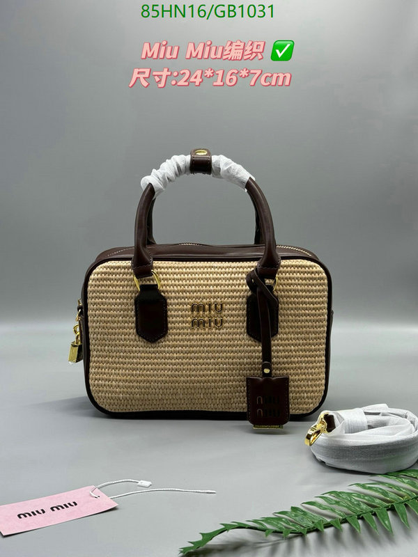 Miu Miu-Bag-4A Quality Code: GB1031 $: 85USD