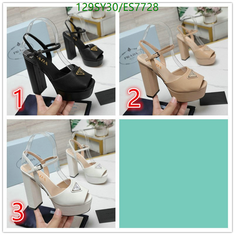 Prada-Women Shoes Code: ES7728 $: 129USD