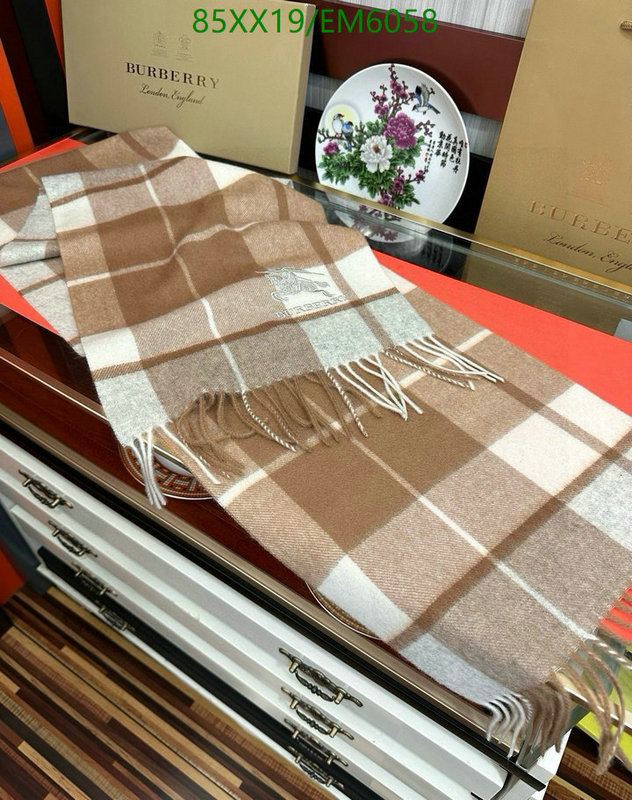 Burberry-Scarf Code: EM6058 $: 85USD