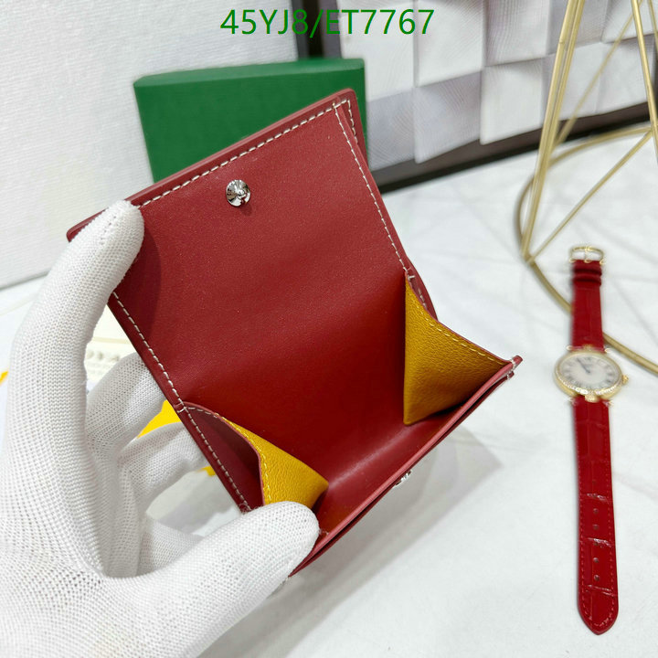 Goyard-Wallet-4A Quality Code: ET7767 $: 45USD