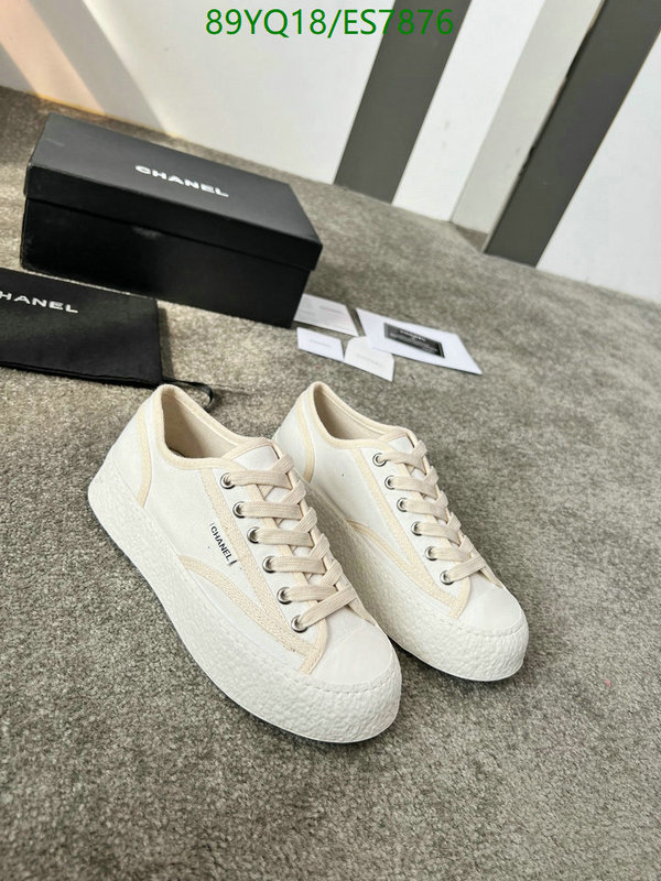 Chanel-Women Shoes Code: ES7876 $: 89USD