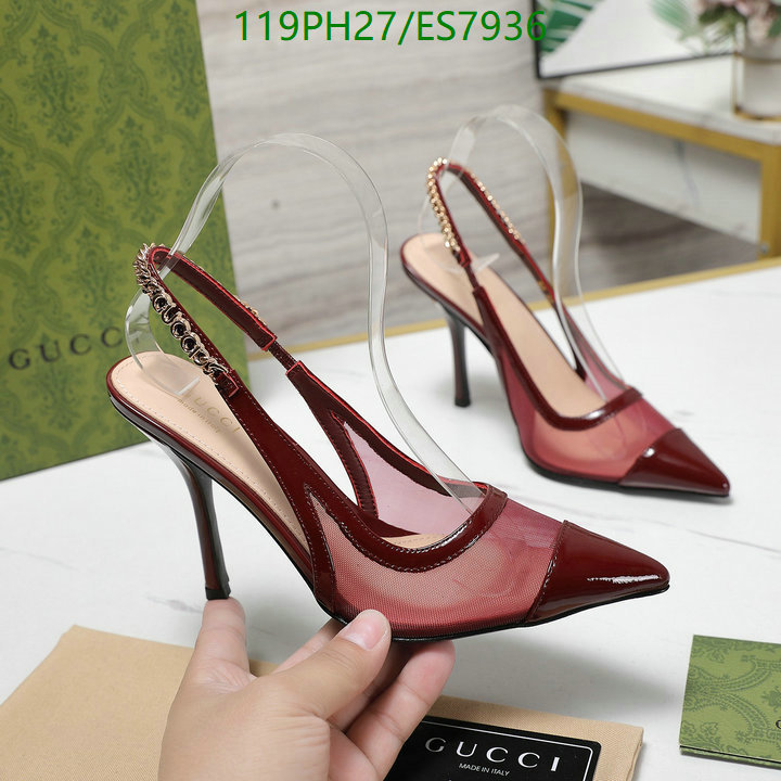 Gucci-Women Shoes Code: ES7936 $: 119USD