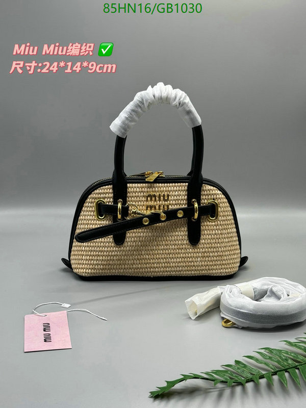 Miu Miu-Bag-4A Quality Code: GB1030 $: 85USD