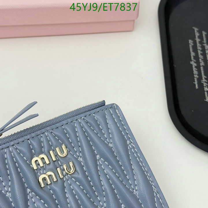 Miu Miu-Wallet-4A Quality Code: ET7837 $: 45USD